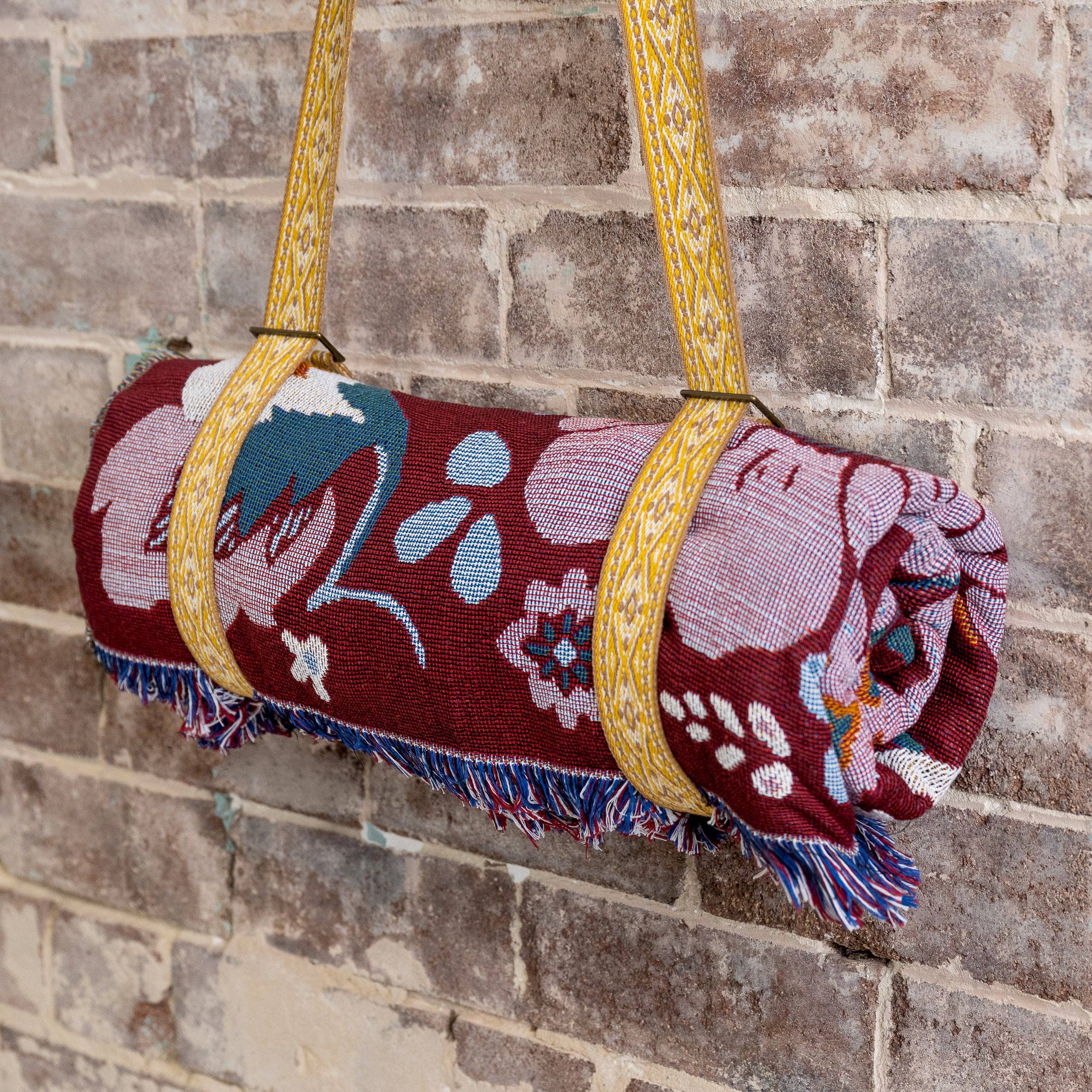 HENDEER - Vente Nappe de pique-nique - Tapis et couvre-lit de pique-nique tissés « Magical Mystery »2