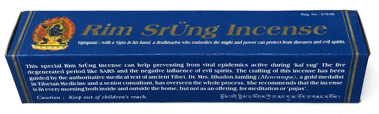 Ritual Scent - Wholesale Incense - Tibetan Incense Tara Rim Srung Buddhist joss stick zen herbs2