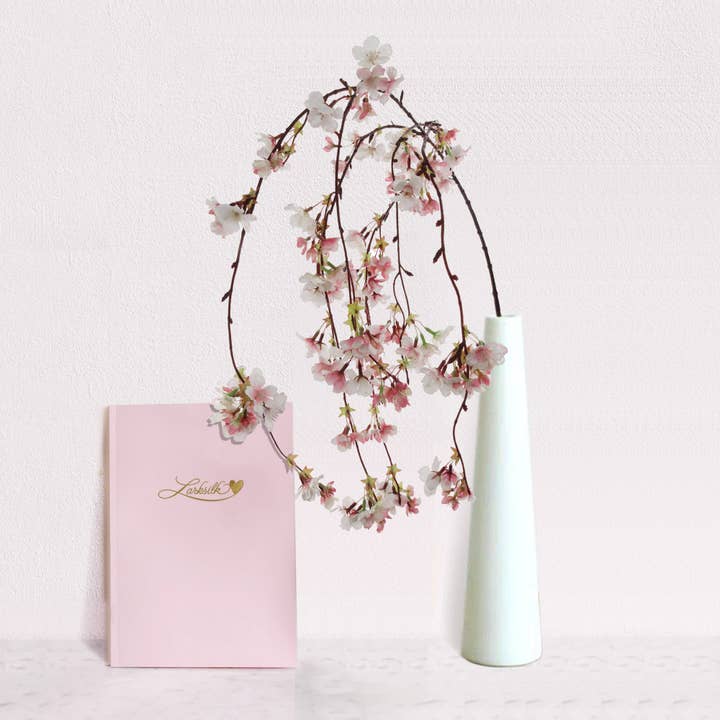 Larksilk - Wholesale Artificial Flowers - 60" Pink & White Hanging Cherry Blossom With Silk Flowers3