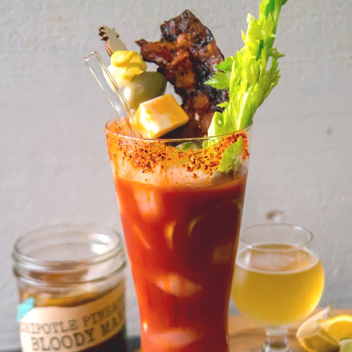InBooze – wholesale DIY drink kit – Chipotle Pineapple Bloody Mary Alcohol Infusion Cocktail Kit