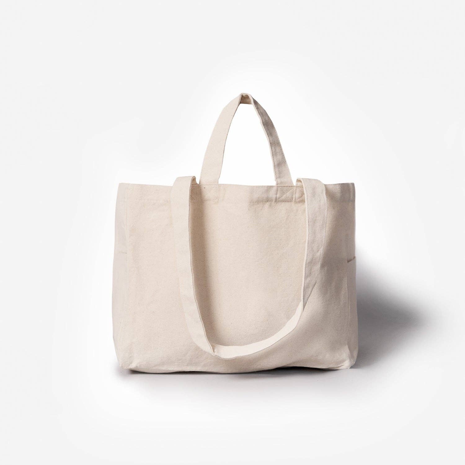 OMOM - Wholesale Grocery/Shopping Bag - Organic Tote LOW - Natural1