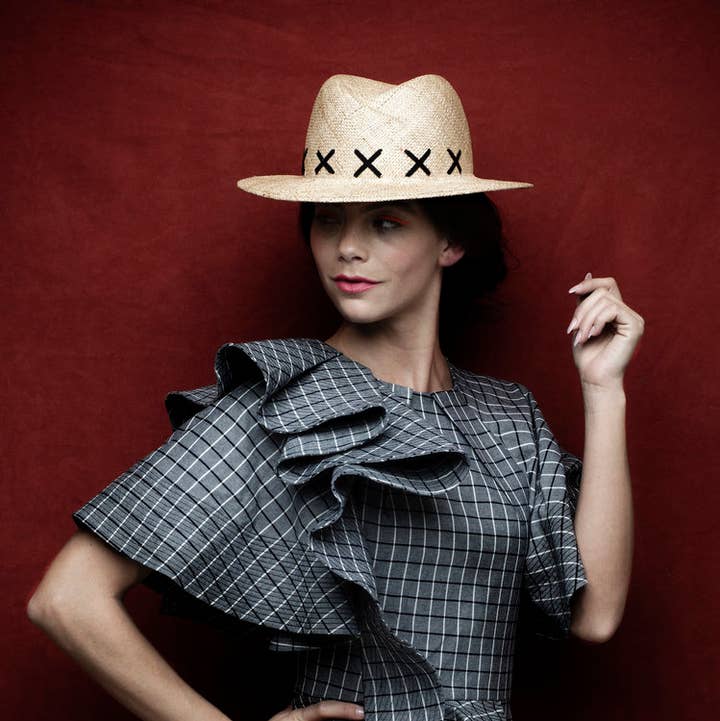 Karen Morris Bao Straw XXX Hat for Women for wholesale by Karen Morris Millinery