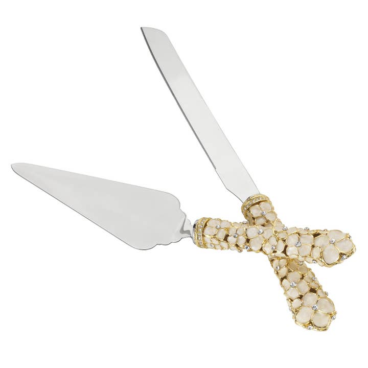 Set da dessert Dogwood | Paletta per torta | Coltello per torta | per la vendita all'ingrosso da parte di OLIVIA RIEGEL