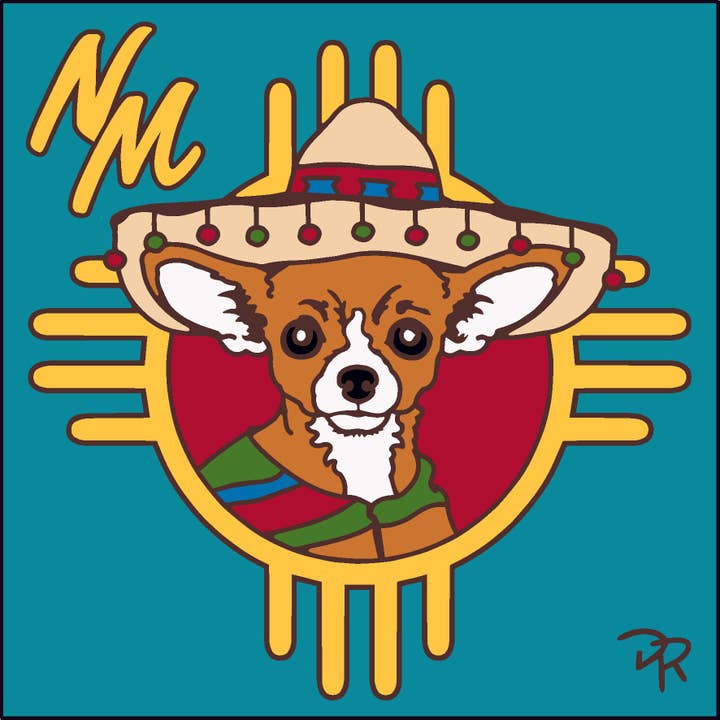 New Mexico Zia Chihuahua Tile (9234TQ) for wholesale by Earthtones Tile