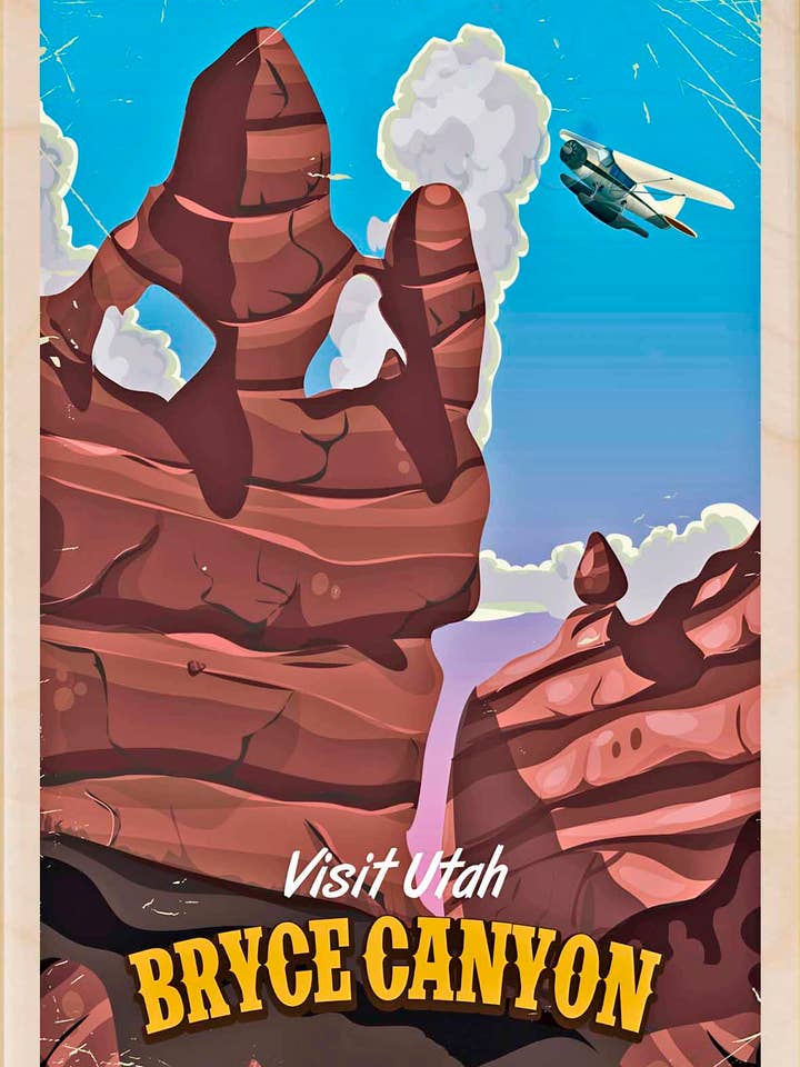 Utah - Eco-friendly cards & magnets for wholesale by THE WOODEN POSTCARD COMPANY