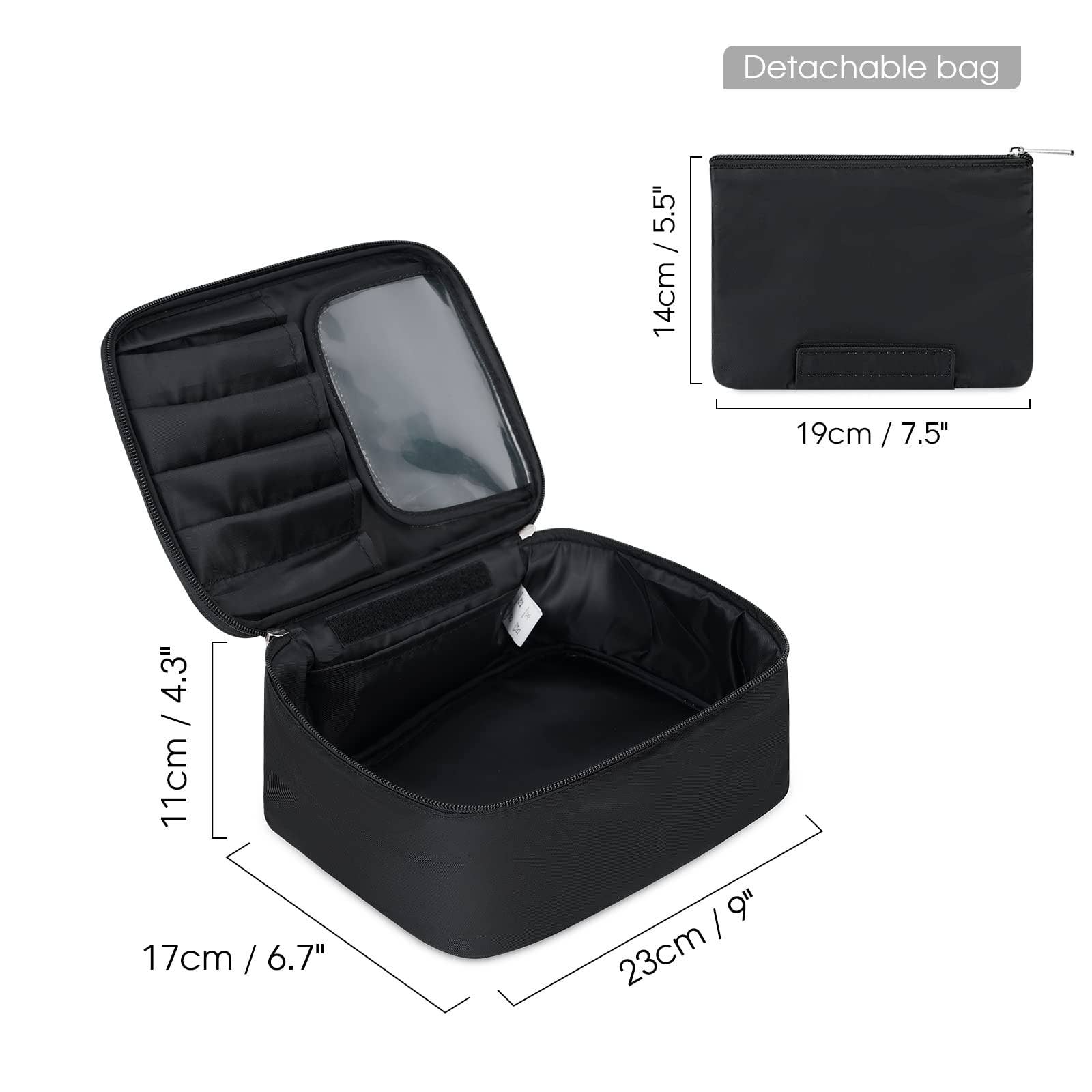 wandf - Vente Trousses de maquillage/cosmétique - Trousse à cosmétiques Narwey NW5122, trousse de maquillage de voyage41