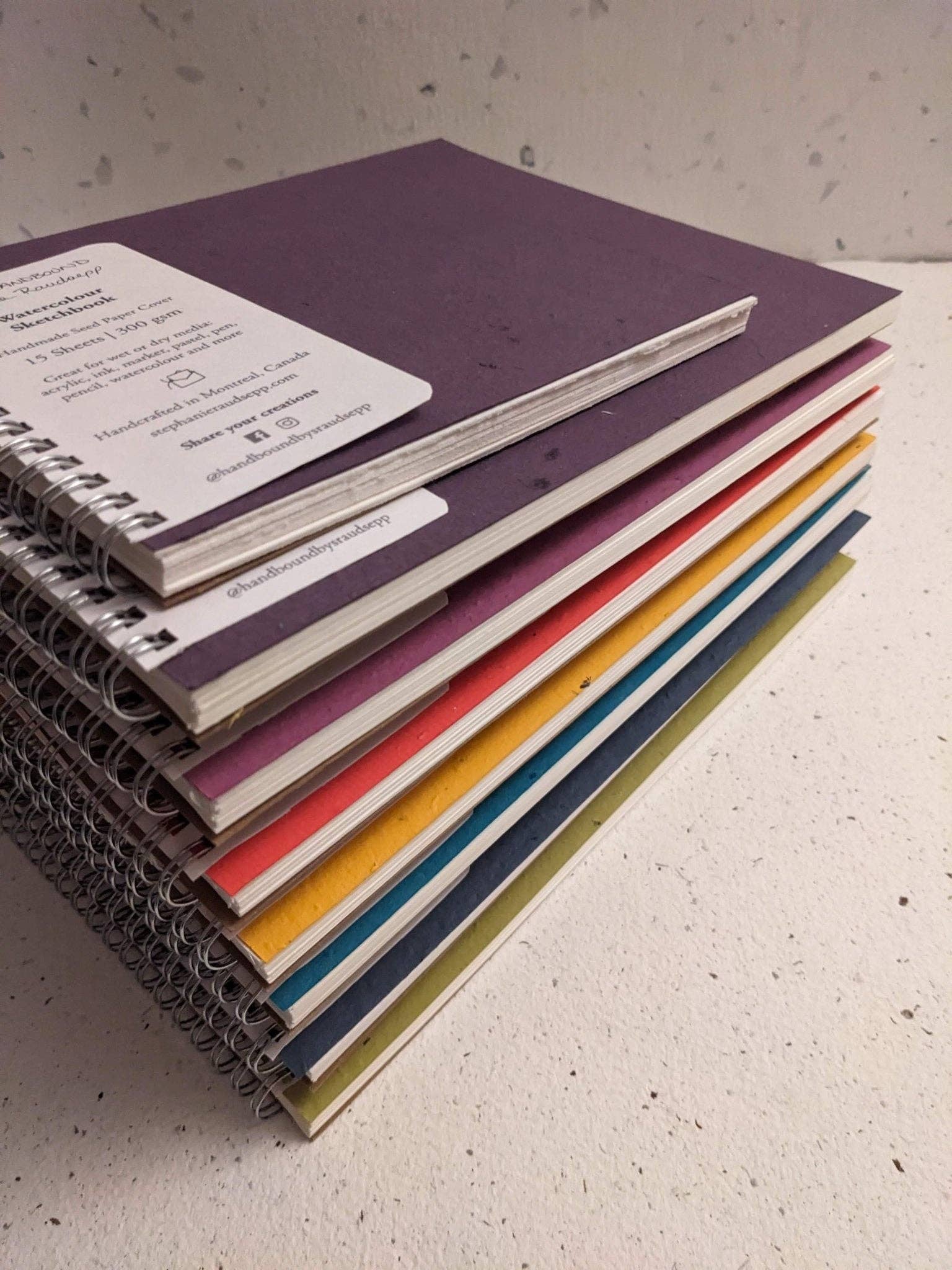 Creative Artifacts HQ - Wholesale Sketchbook/Sketchpad - Small | Plantable Watercolour Sketchbooks10