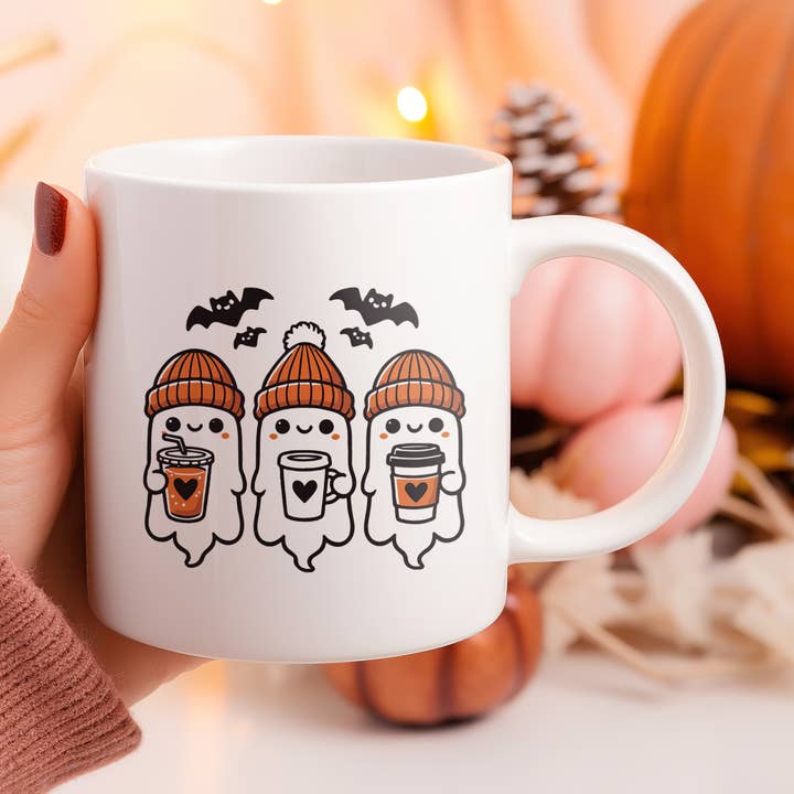 PSL Boo Crew 11oz Coffee and Tea Mug for wholesale by a riley creations