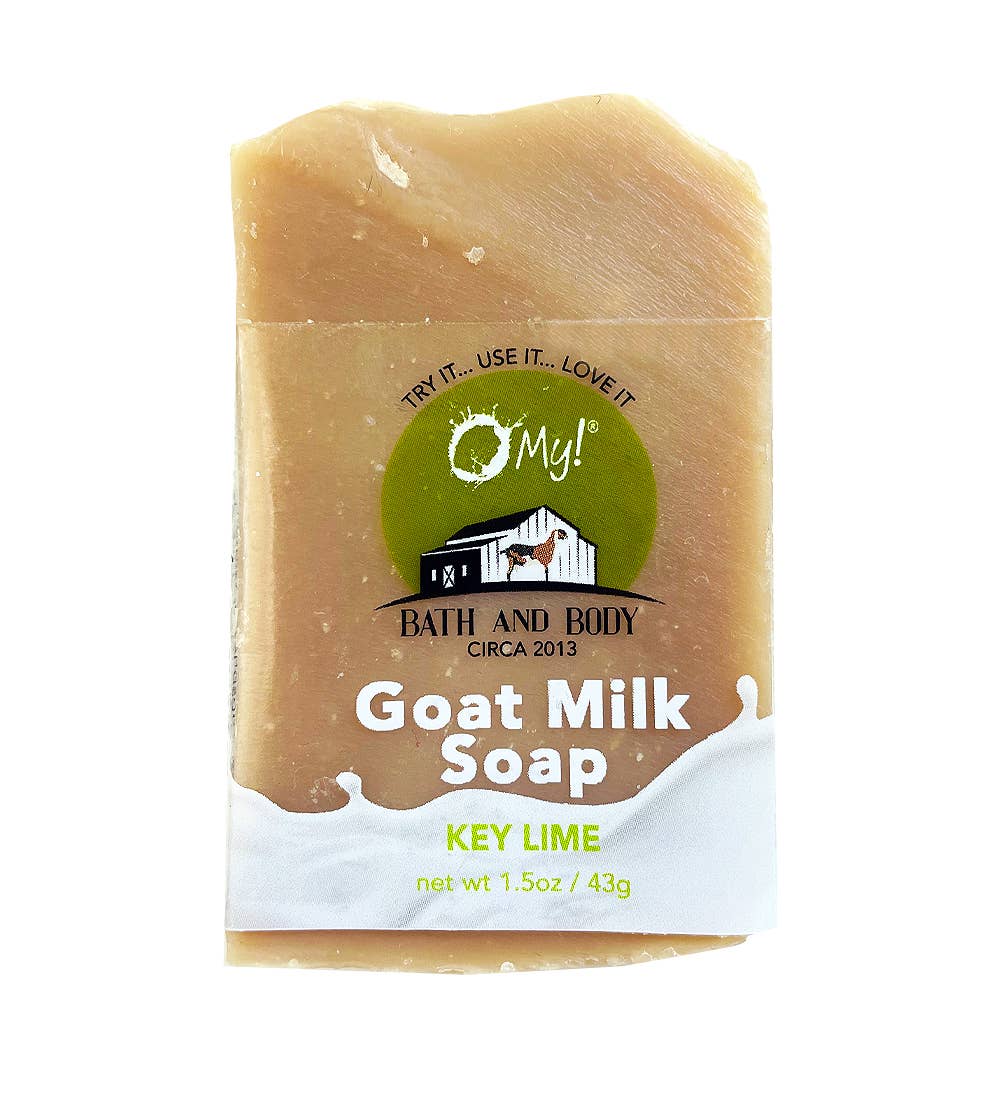 O My! Bath and Body - Wholesale Bar Soap - O My Goat Milk Soap 1.5oz Traveler | Made with Raw Goat Milk6