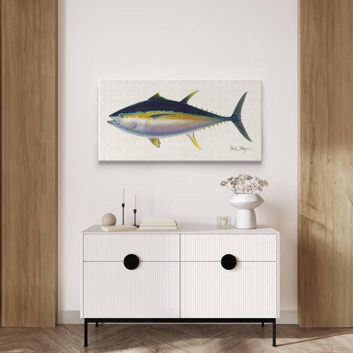 Impressão em Tela de Atum Patudo por atacado de Nick Mayer Art