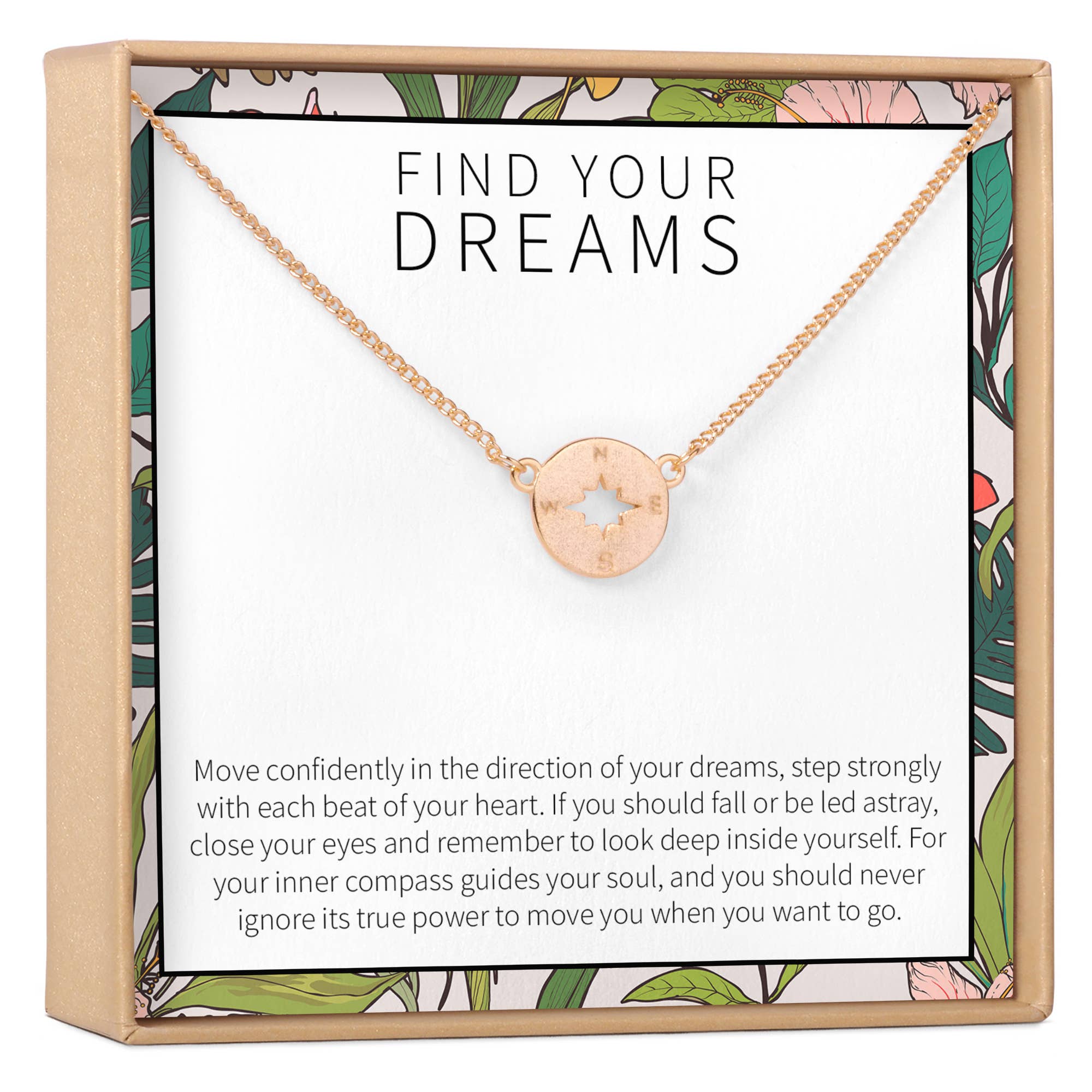 Dear Ava - Wholesale Pendant/Charm Necklace - Compass Pendant Necklace5