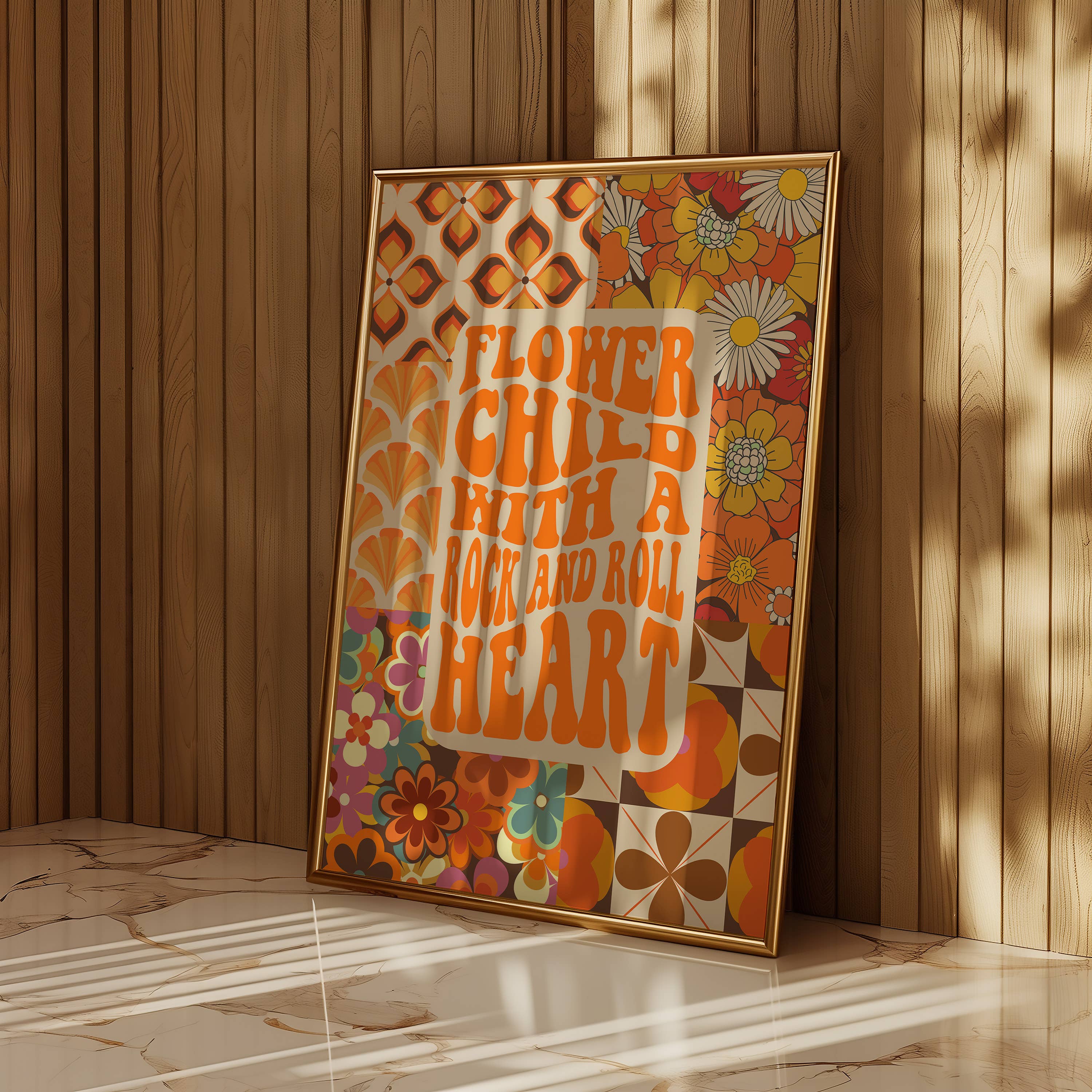 GiGi Thomas Designs - Venta al por mayor Ilustración - Niño de flores con estampado de corazón de rock and roll7