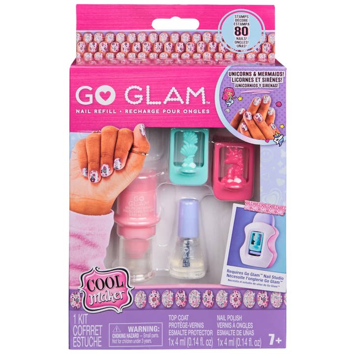 Variety Distributors - Wholesale Toy Set - Kids - Go Glam Nail Studio Refill
