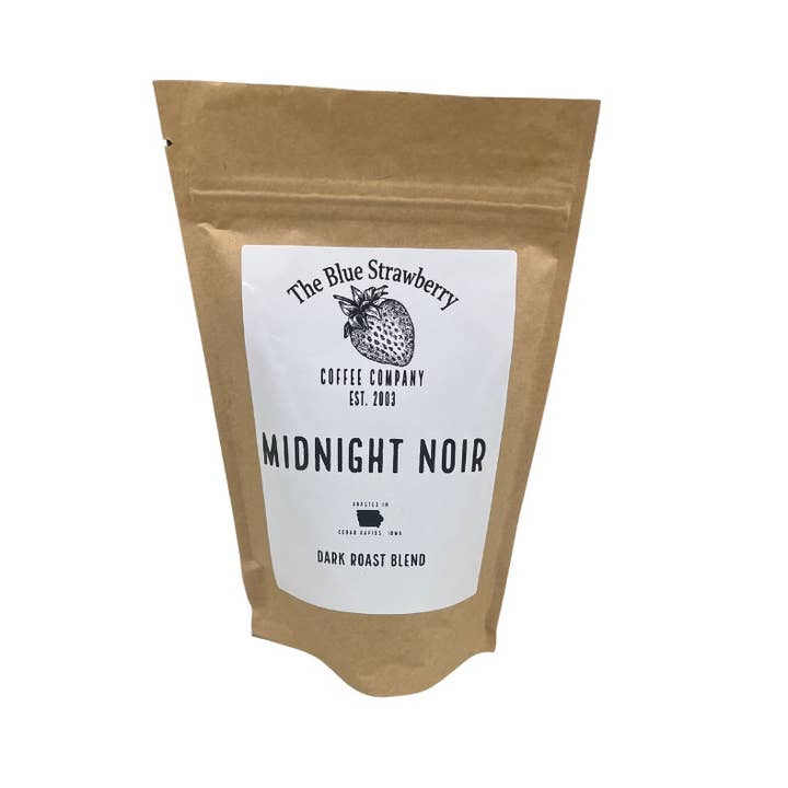 The Blue Strawberry Coffee Co - Wholesale Coffee Beans - Midnight Noir (Dark Roast)
