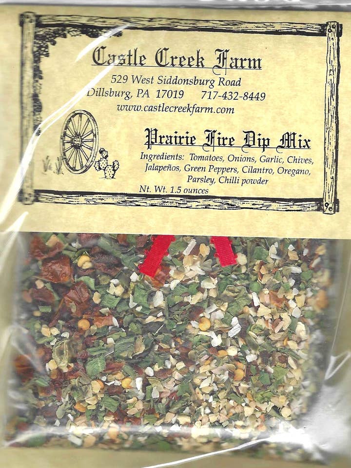 Mélange d'herbes Prairie Fire pour la vente par Castle Creek Farm.