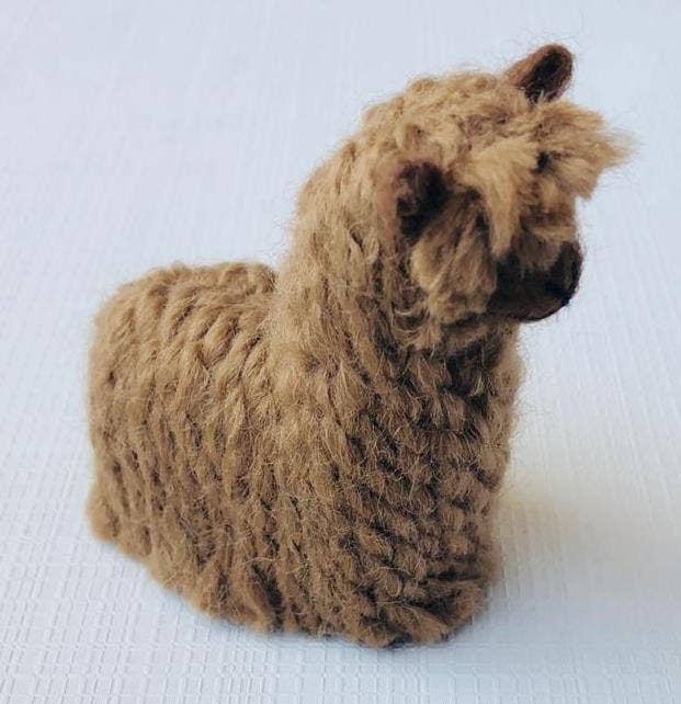 Choice Alpaca Products - Wholesale Ornament - Suri Alpacadorable Hand Made Baby Alpaca Ornaments1