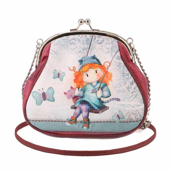 Forever Ninette Swing-Sac à Bandoulière Retro Chaîne Grand pour la vente par KARACTERMANIA