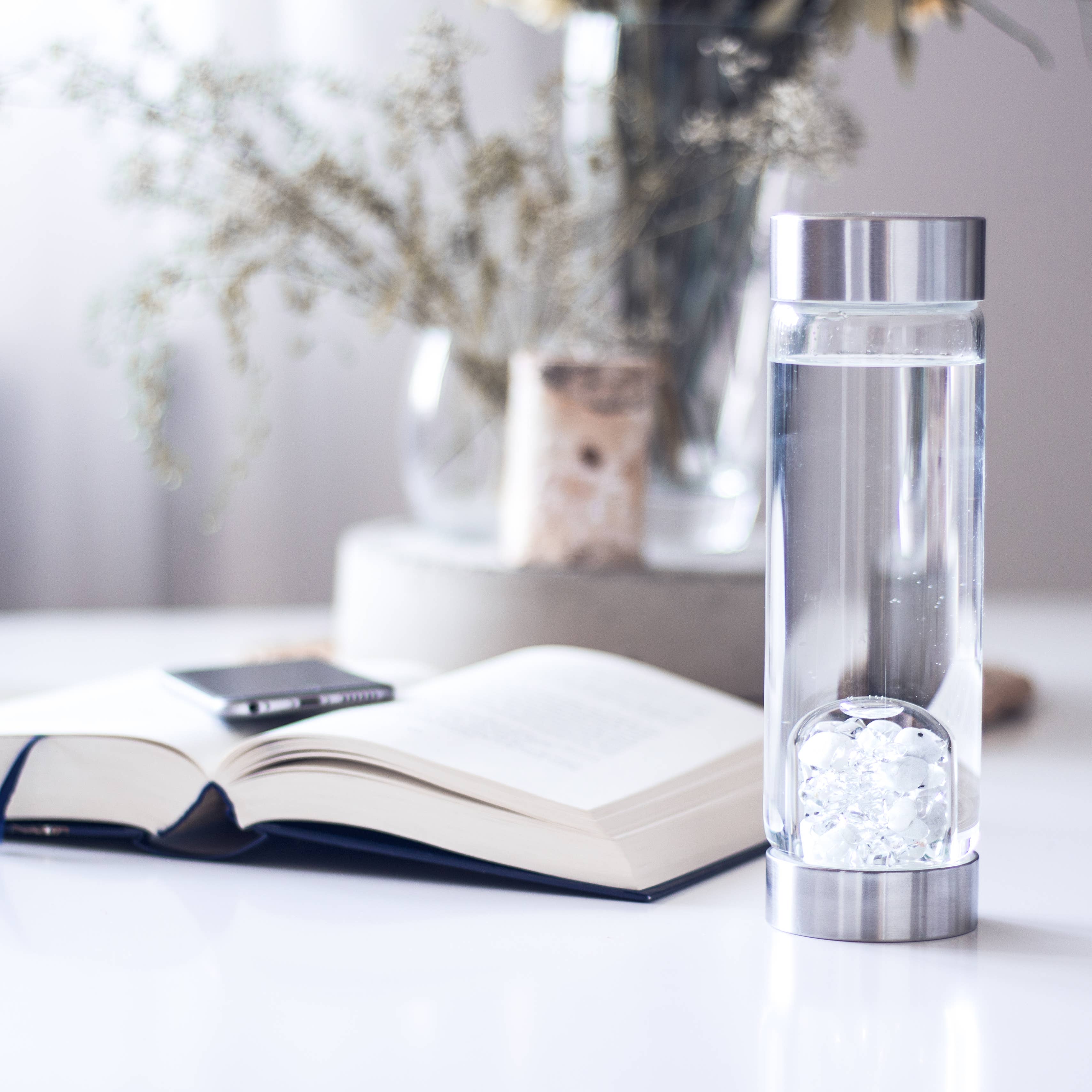 VitaJuwel USA - Wholesale Water Bottle - ViA Crystal Water Bottle | LUNA5