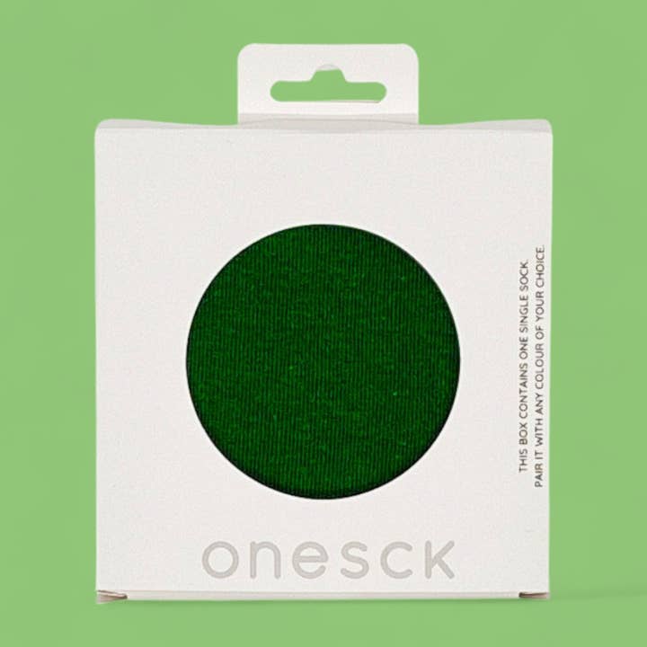 Calcetines Individuales Lisos | Calcetín Verde Oscuro | Idea de Regalo Cotidiano para venta al por mayor de ONESCK