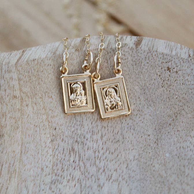 Naomi's Happy Place Shop - Wholesale Pendant/Charm Necklace - Scapular Necklace5