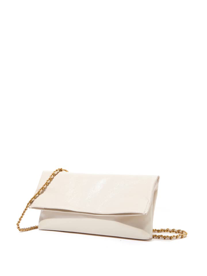 Borsa in Pelle Rei, Beige per la vendita all'ingrosso da parte di Bob Ore Blue Collection