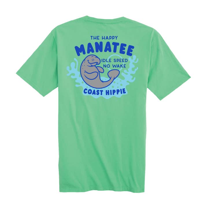 Happy Manatee for wholesale by Coast Hippie