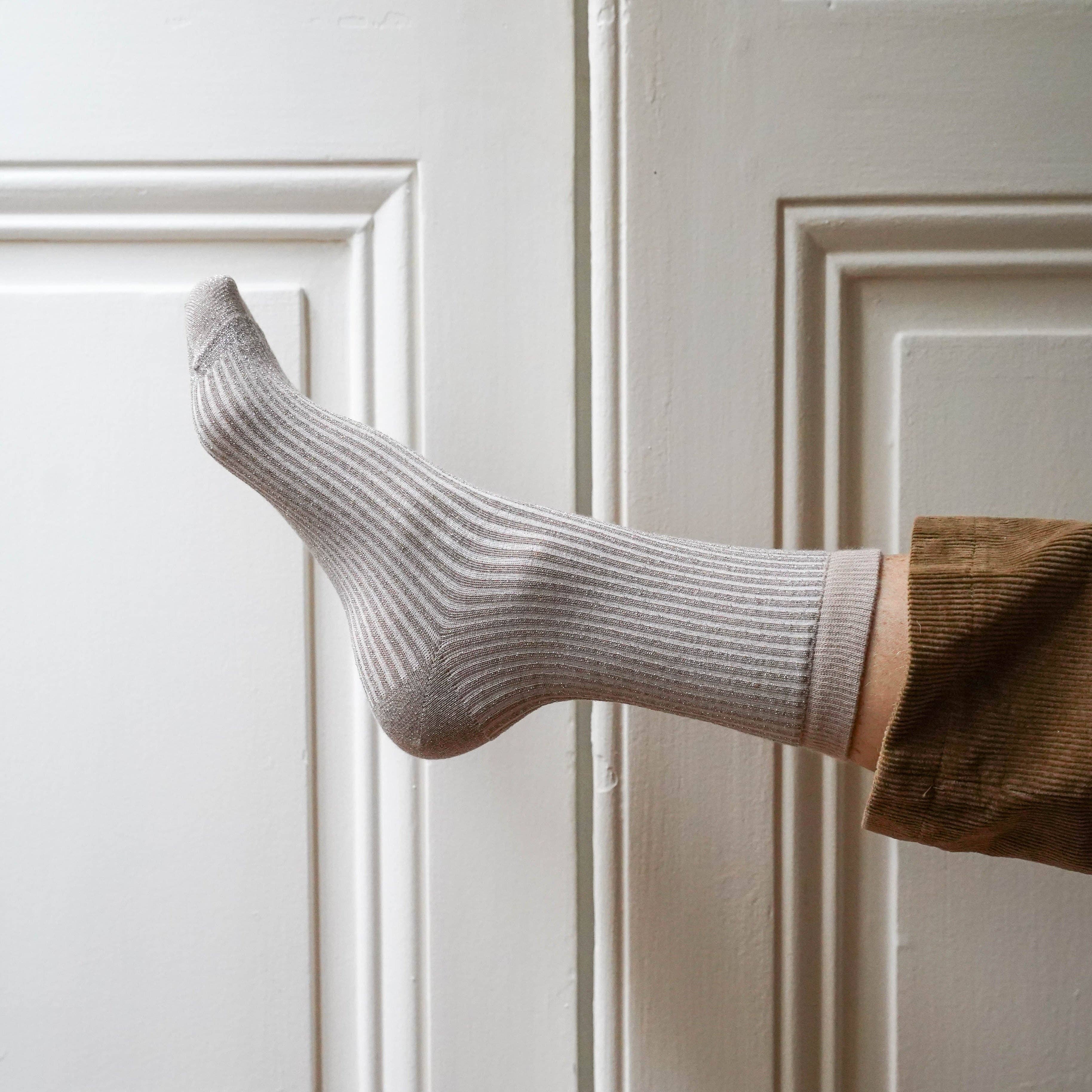 KLUE - Wholesale Socks – Women's - KLUE Glitter Lurex socks in eco-friendly Lyocell | Moonlight2