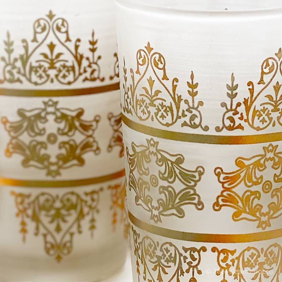 dear Morocco - Wholesale Drinking Glass/Cup - Moroccan tea glass classic Silver and Gold // Dear Morocco13