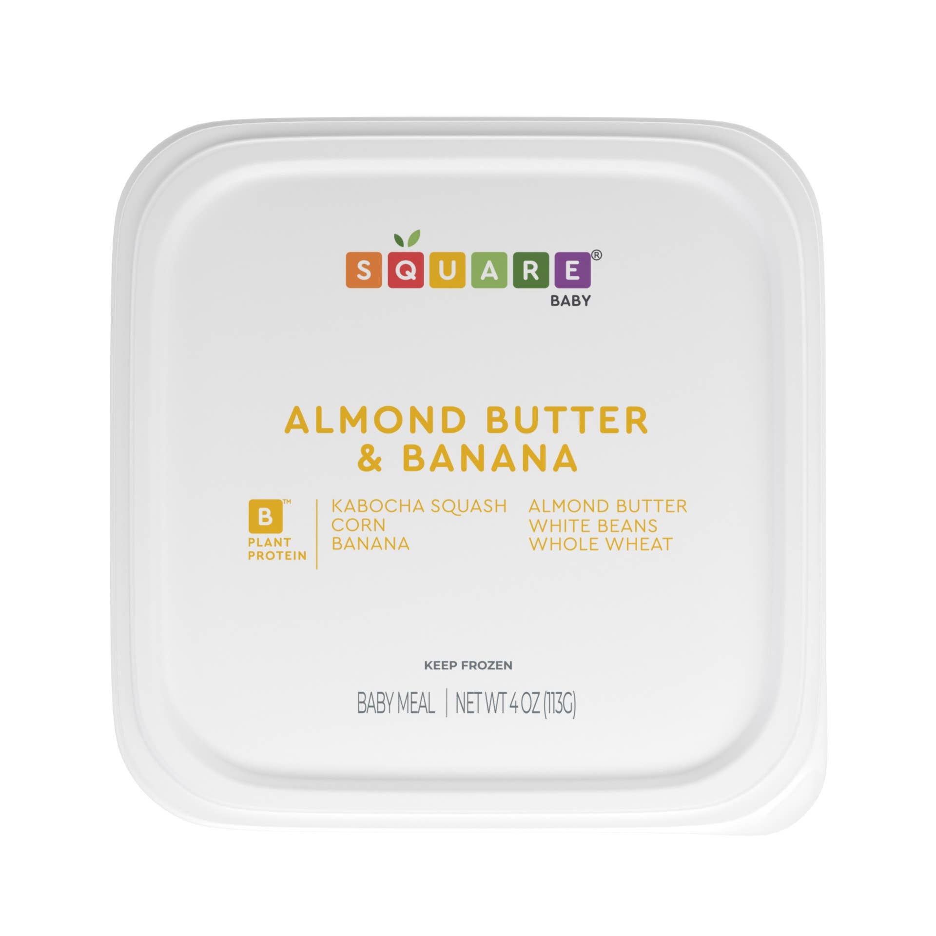 Square Baby - Wholesale Baby Food - Almond Butter & Banana1