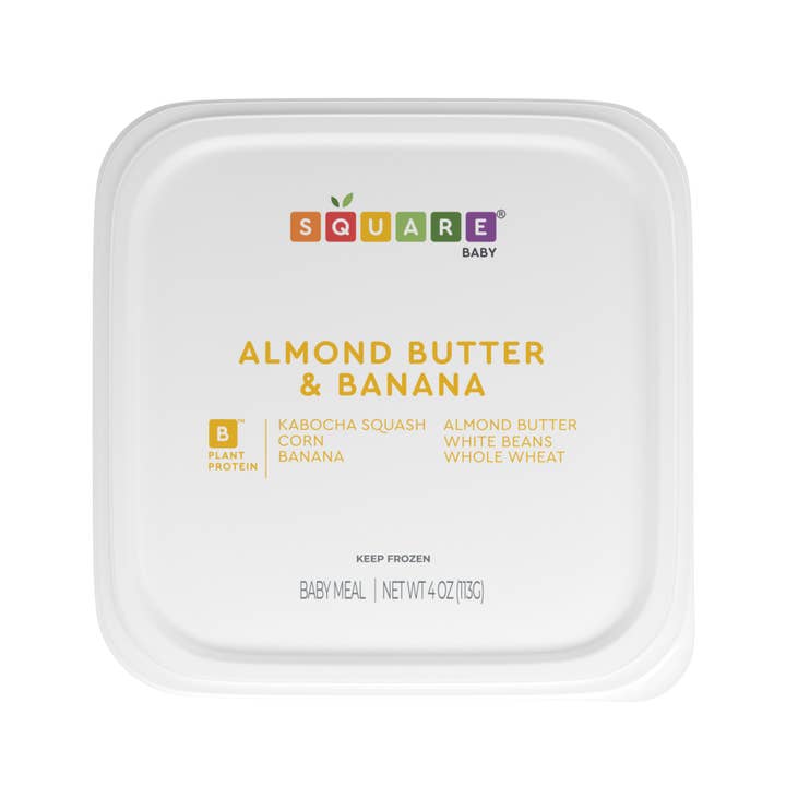 Square Baby - Wholesale Baby Food - Almond Butter & Banana1