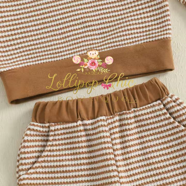 Lollipop Chic Bowtique LLC - Wholesale Top & Pant Set - Baby - Baby Boy and Toddler Football Onesie Fall Baby Clothes2