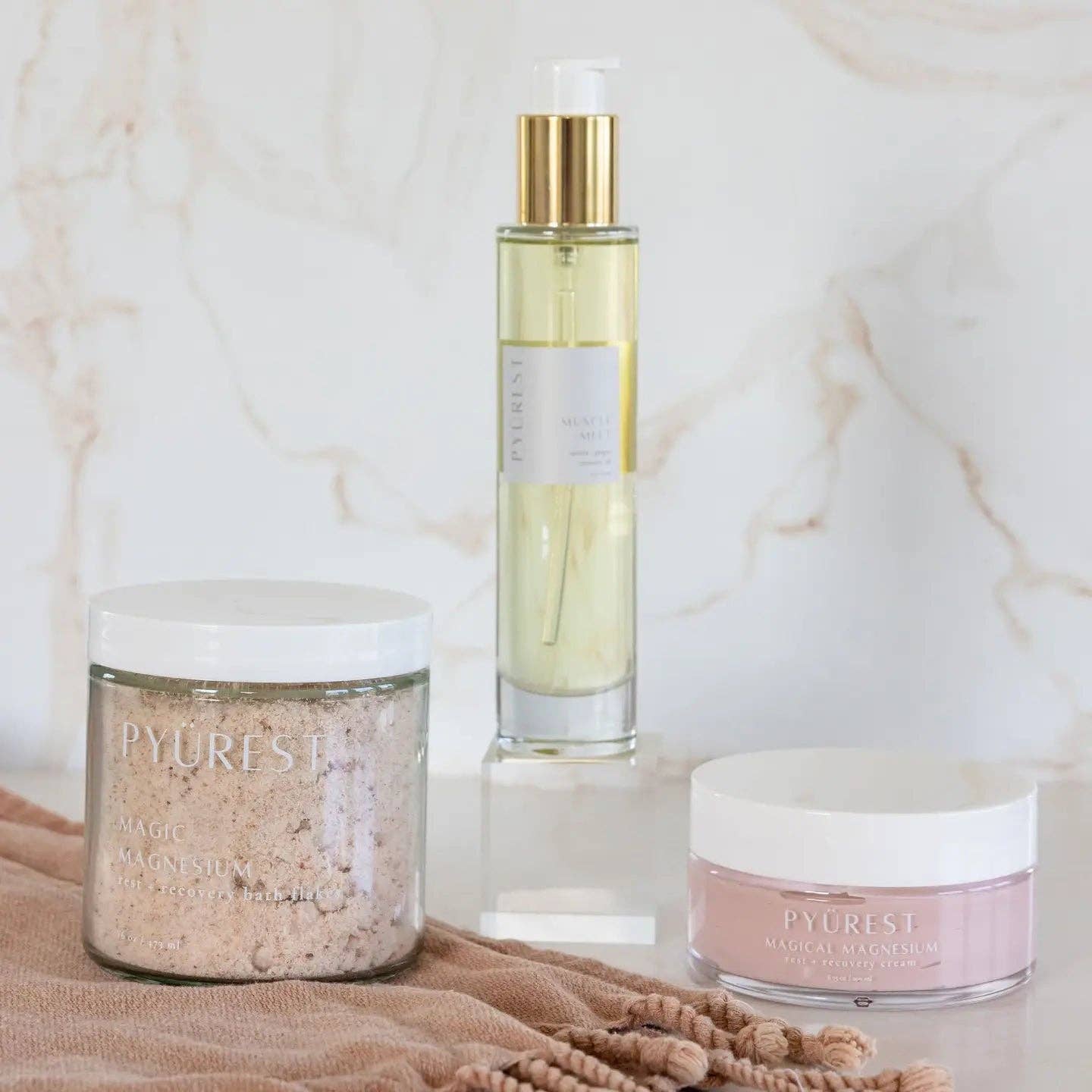 Pyürest - Vente Crème/lotion pour le corps - Crème de repos et de récupération au magnésium magique2