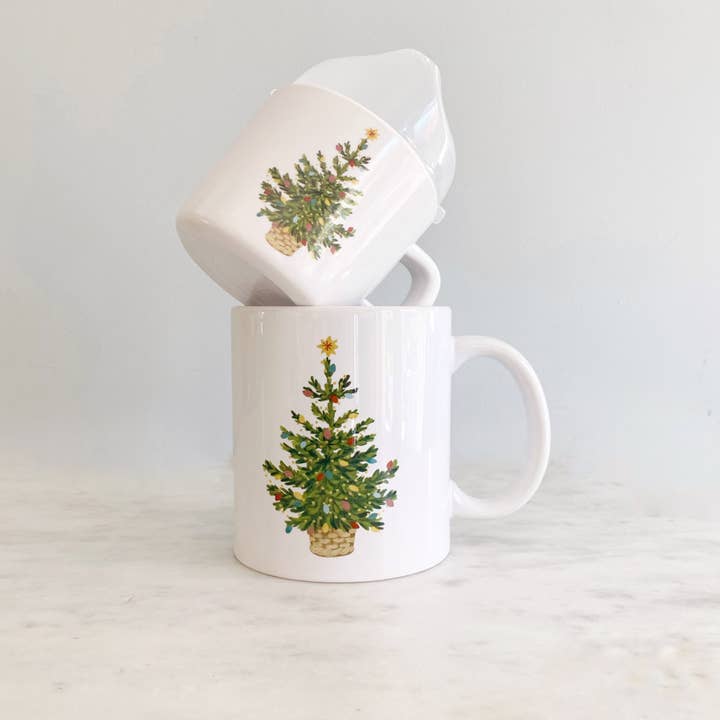 Helmsie - Wholesale Coffee mug - Christmas Tree Two of a Kind Cup Set, Baby Christmas, Gift2