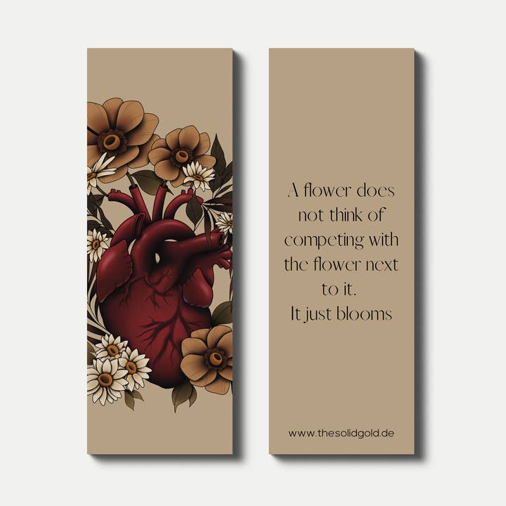 Bookmark Plantlover - Bookmark for wholesale by Solid Gold / Naja-Marie Baumann