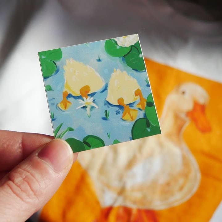 Luce.eps – Großhandel Aufkleber – Butts Aufkleber, Süßer Entenhintern, Netter Aufkleber2