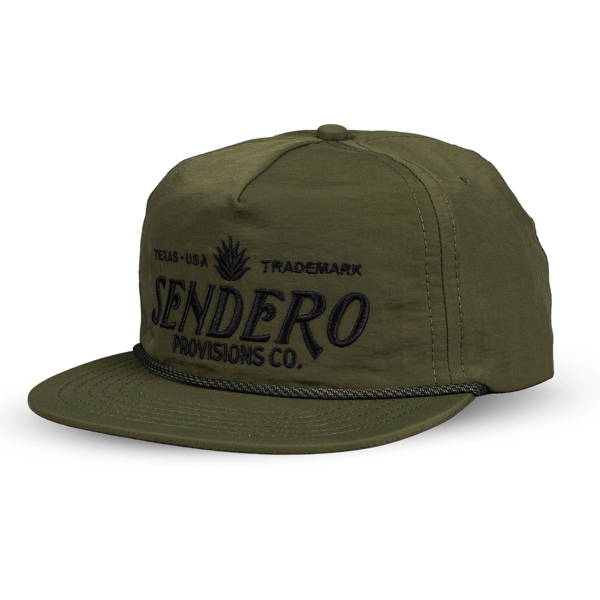 Sendero Provisions Company – Großhandel Flat Brim Cap – Unisex – Logo-Hut11
