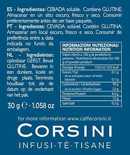 Caffè Corsini – Cápsulas de café por atacado – 10 cápsulas compatíveis Nespresso® | Cevada solúvel2
