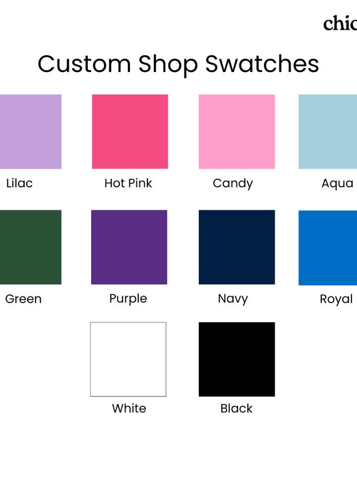 chicka-d - Wholesale Graphic Sweatshirt - Women's - The Original Custom Graphic Corded Crew, Collegiate Arc