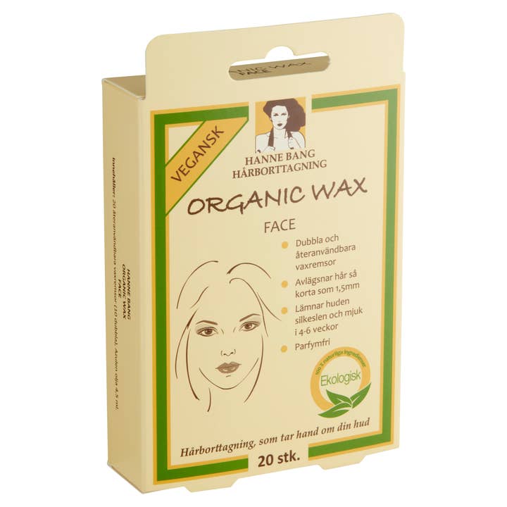 Organic Wax FAC för wholesale av Hanne Bang Cosmetics