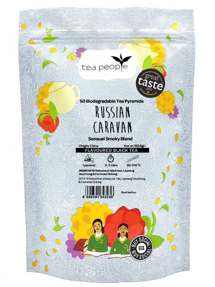 Caravane russe - Lot de 50 recharges pyramide pour la vente par Tea People