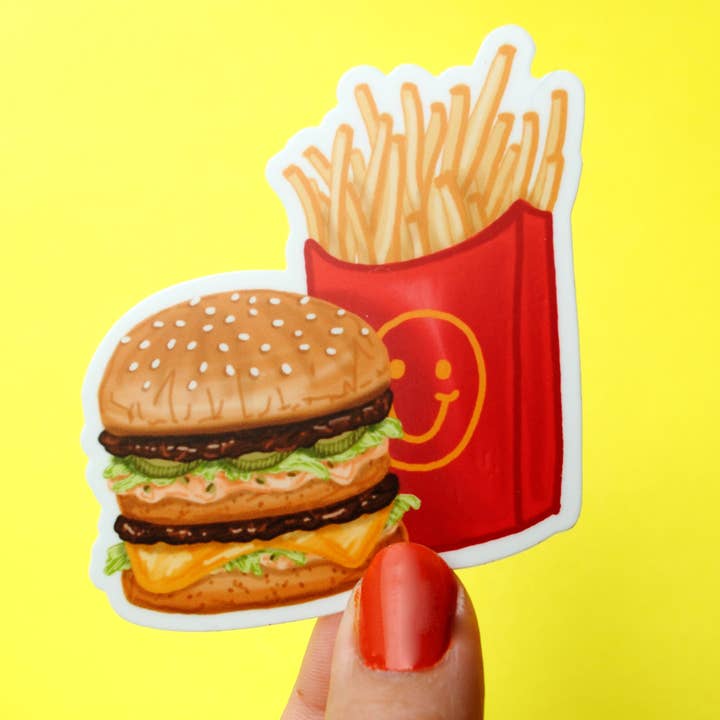 Lycklig semester måltid klistermärke för wholesale av Banana Soup