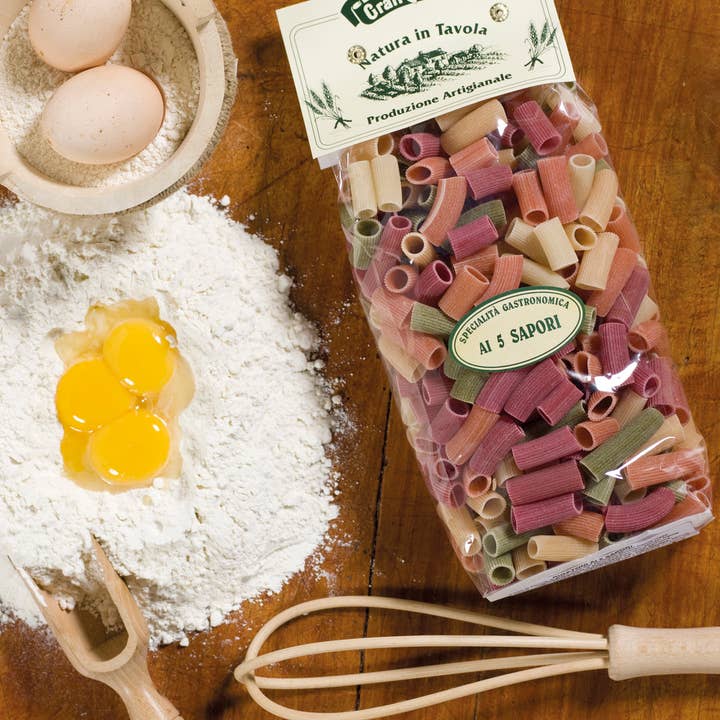 TAB GREEN LINE SRL (Gran Cucina) - Wholesale Pasta - Rigatoni Arlecchino 500g