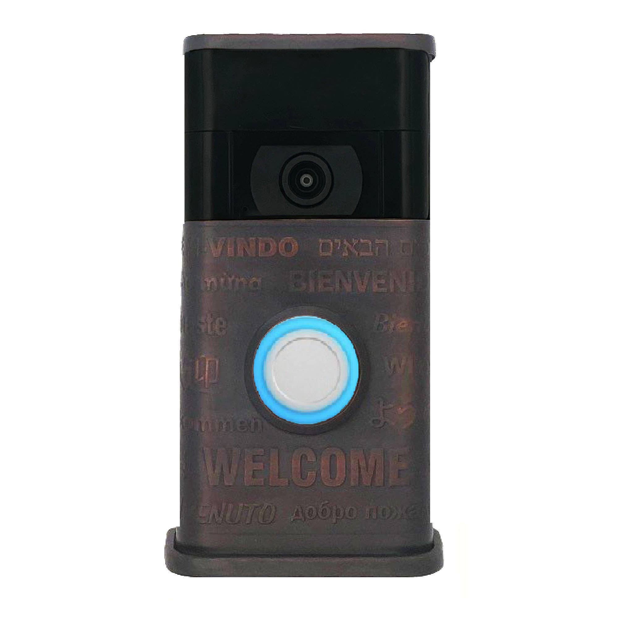 Michael Healy Designs - Wholesale Outdoor Ornament/Decor - MultiWelcome Video Doorbell Cover (Ring 2nd Gen)2