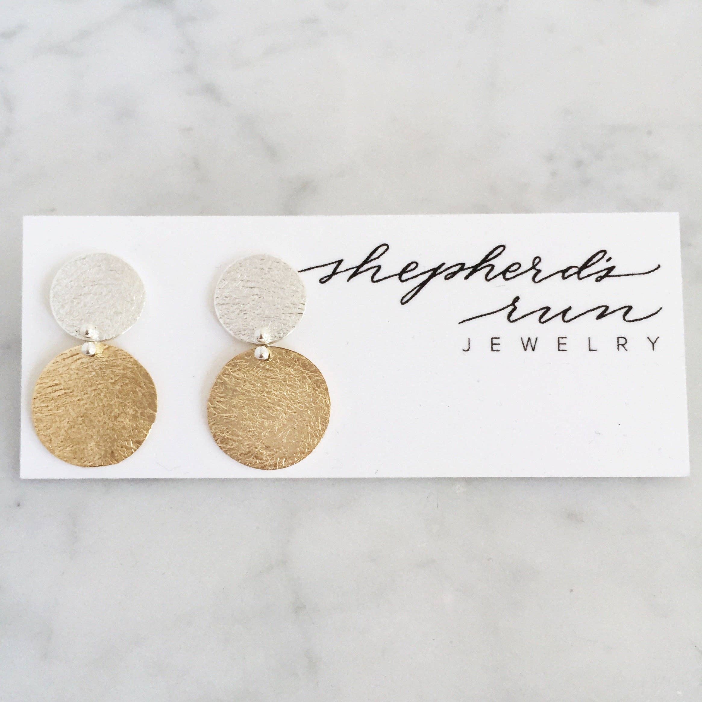 Shepherd’s Run Jewelry - Wholesale Dangle Earrings - Buttoned Up Studs5