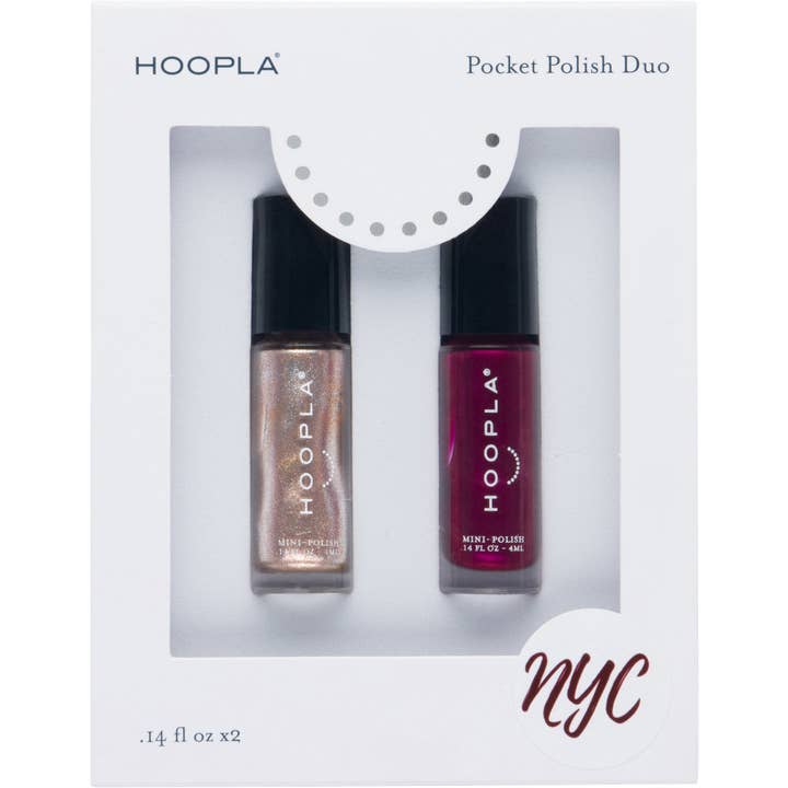 Clean Pocket Nail Polish Duo - NYC for wholesale by HOOPLA®