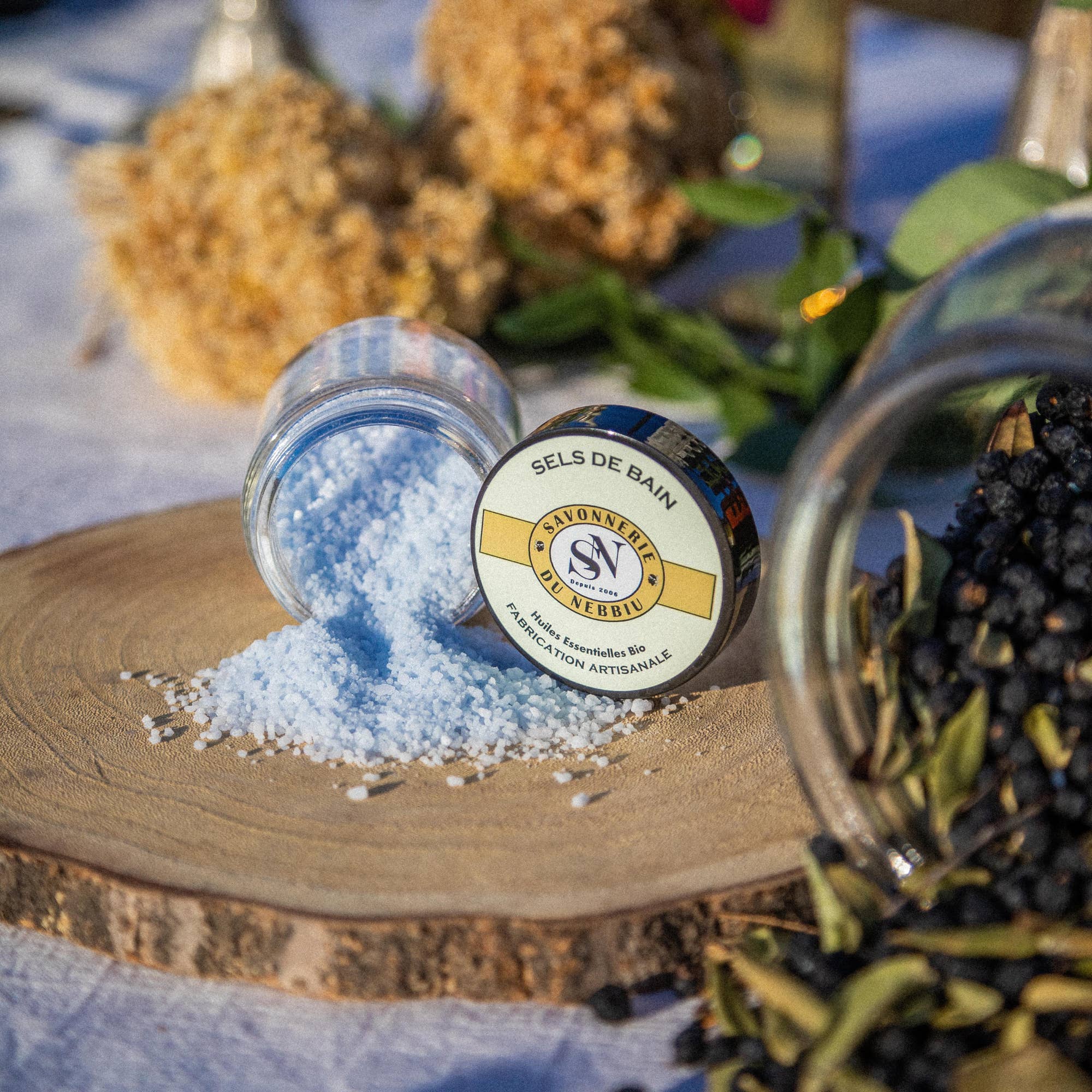 La Savonnerie du Nebbiu - Wholesale Bath Salts - Myrtle Bath Salts