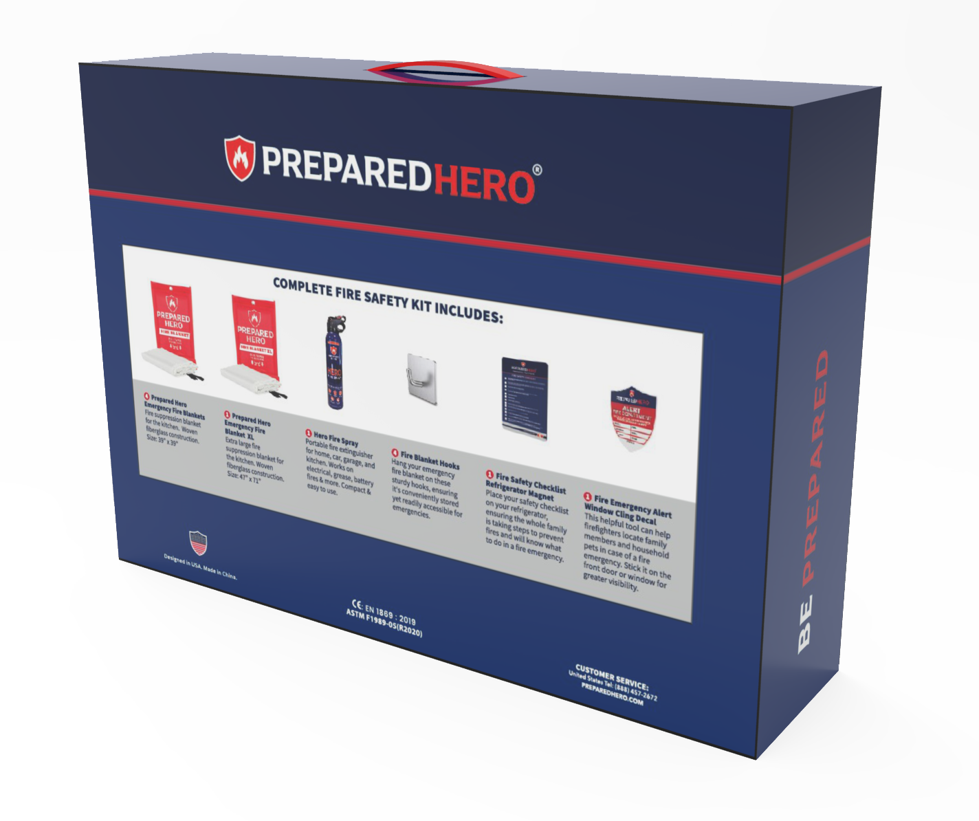 Prepared Hero - Wholesale Safety Equipment - Complete Fire Safety Kit3