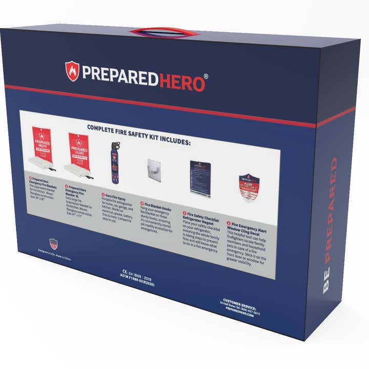 Prepared Hero - Wholesale Safety Equipment - Fire Safety Kit3