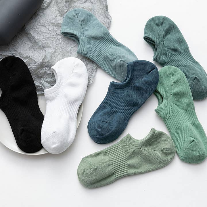 NINEXIS - Wholesale Socks - Women's - MEN'S BREATHABLE MESH INVISIBLE SOCKS_CWMS24497