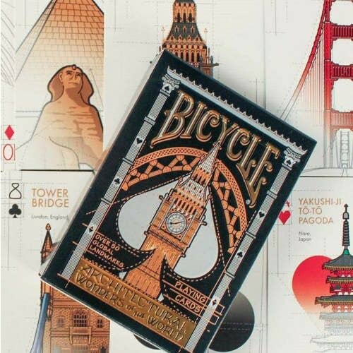 Cardshouse - Wholesale Playing Cards - Bicycle Architectural Wonders Of The World Cards
